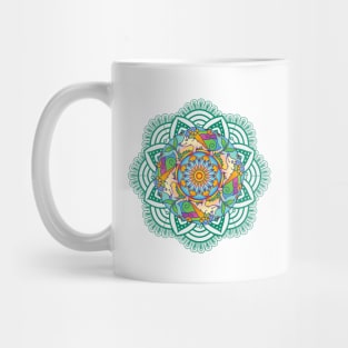 Cute Hedgehog Animal Mandala Art | Mandala Art Designs | Gift for Women | Gift for Men Mug